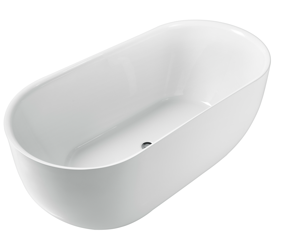 NAV-FS1700 Berri Gloss White Free Standing Bathtub