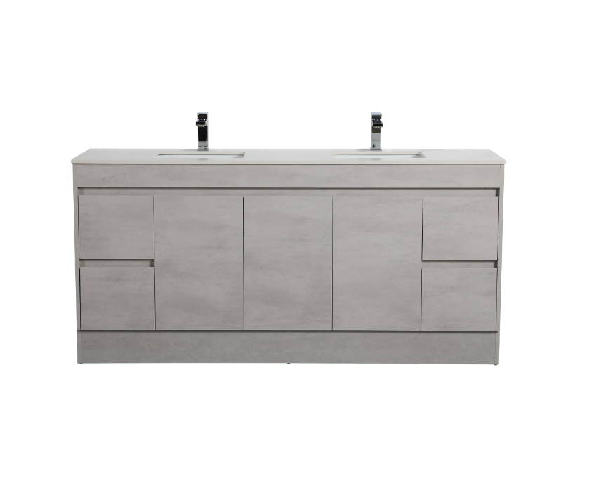 NC184K Nova Concrete Grey Free Standing Vanity