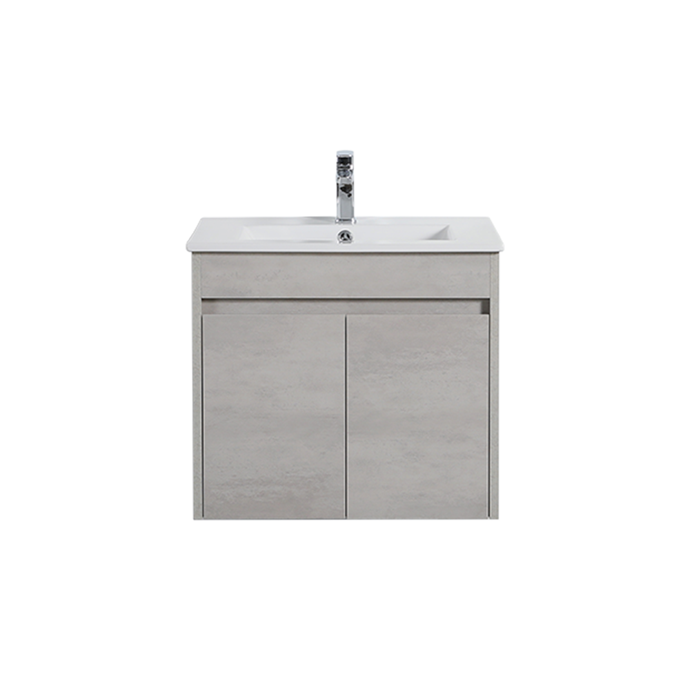 NC64WH Nova Concrete Grey Wall hung Vanity