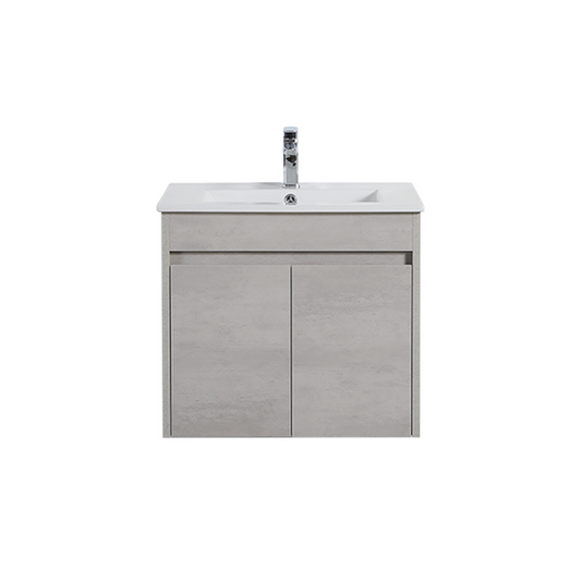 NC64WH Nova Concrete Grey Wall hung Vanity
