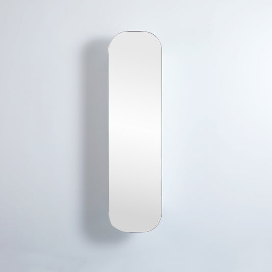 OSTB1500-MW Olivia Matte White Wall hung Tallboy