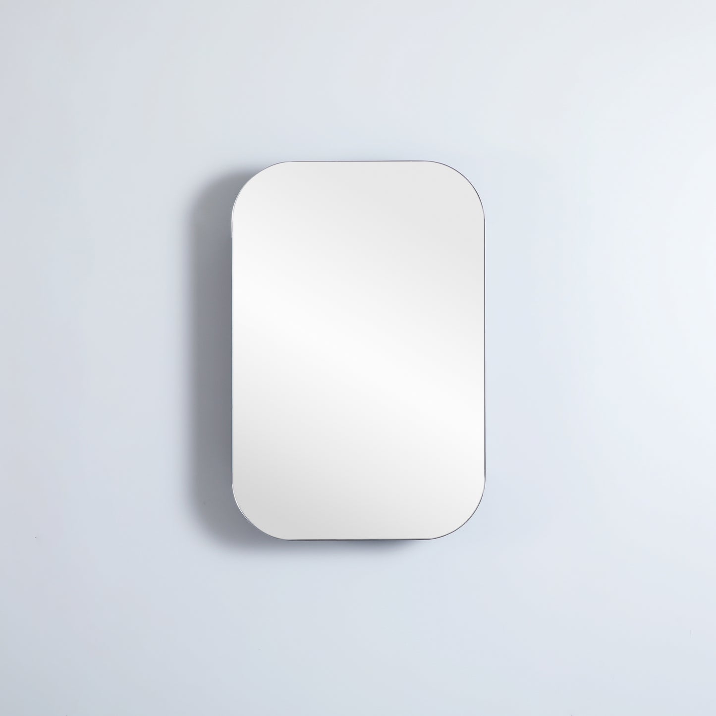 OSV6090MB Olivia Matte Black Rectangular Wall Mounted Mirror Cabinet