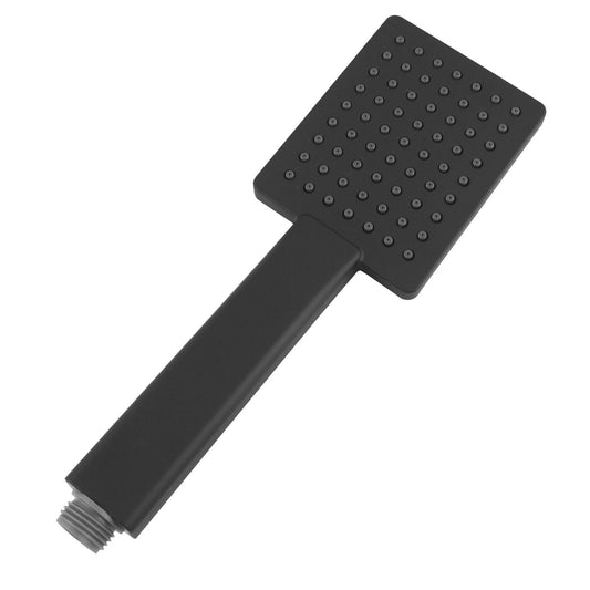 OX-S2.HHS Matte Black Square Handheld Shower