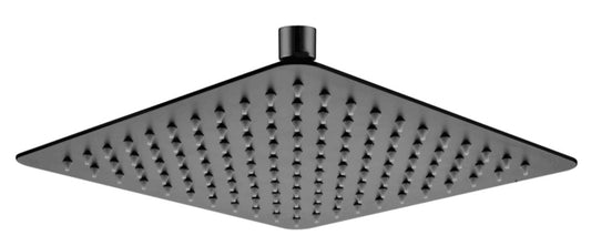 OX0002.SH Matte Black Square Shower Head