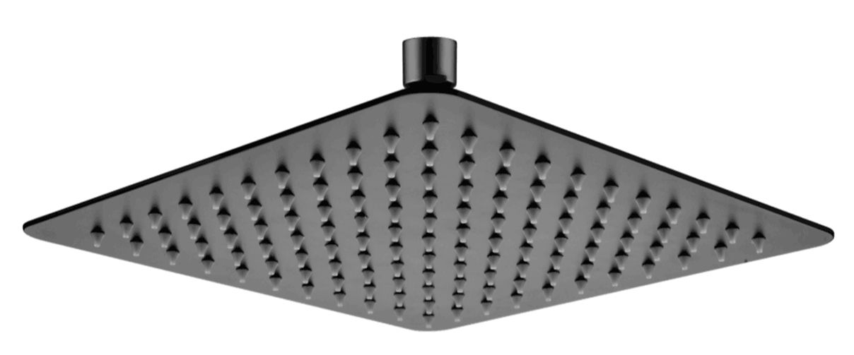 OX0003.SH Matte Black Square Shower Head