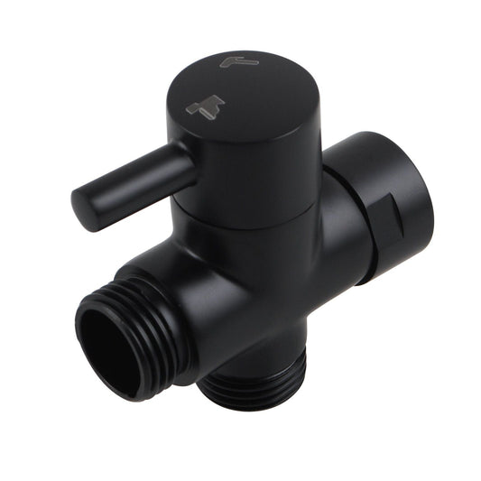 OX001.ST Matte Black Diverter
