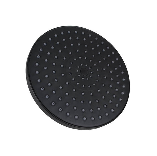 OX0102.SH Matte Black Round Wall Mounted Shower Head