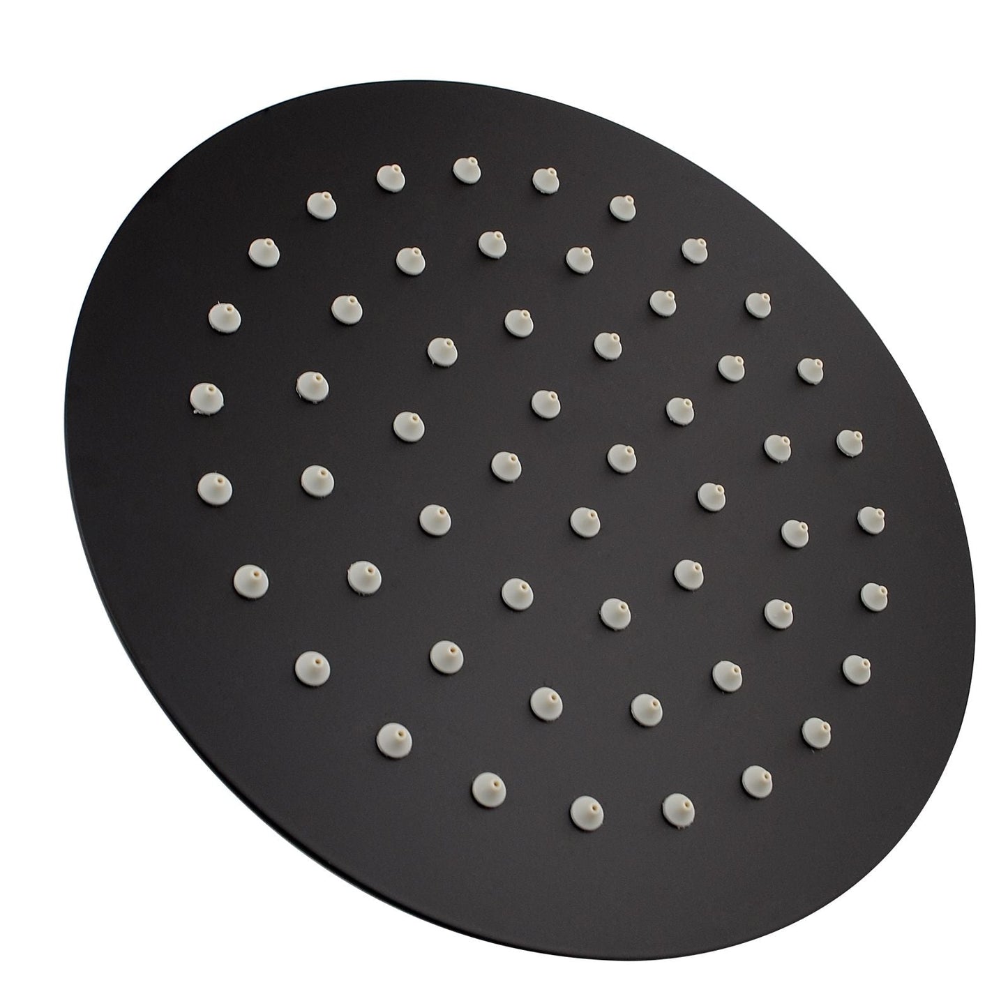 OX0119.SH Matte Black Round Wall Mounted Shower Head