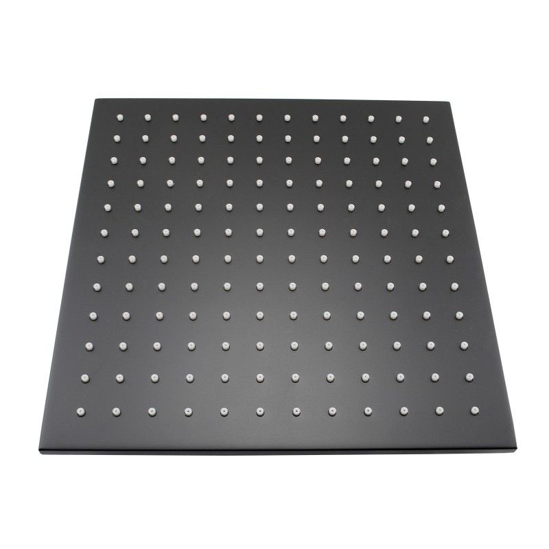 OX0135.SH Matte Black Square Shower Head