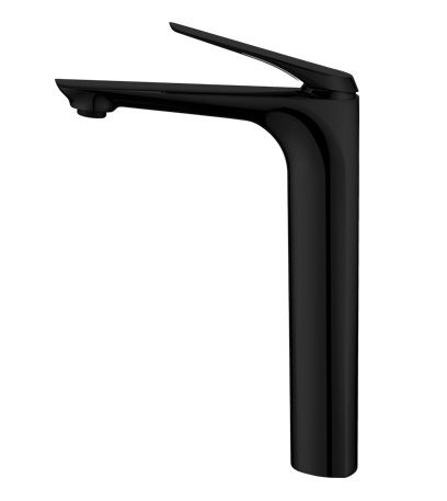 OX0160.BM Matte Black Above Counter Tall Basin Mixer