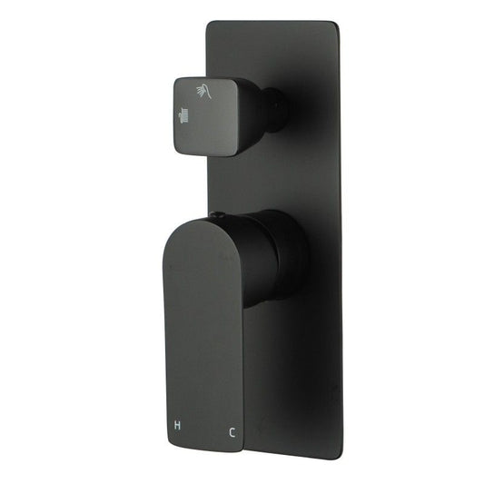 OX0165-2.ST VOG Matte Black Wall Mounted Mixer