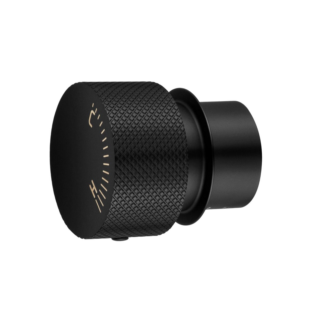 OX0169.HD Matte Black Round Wall Mounted Wall Mixer Handle