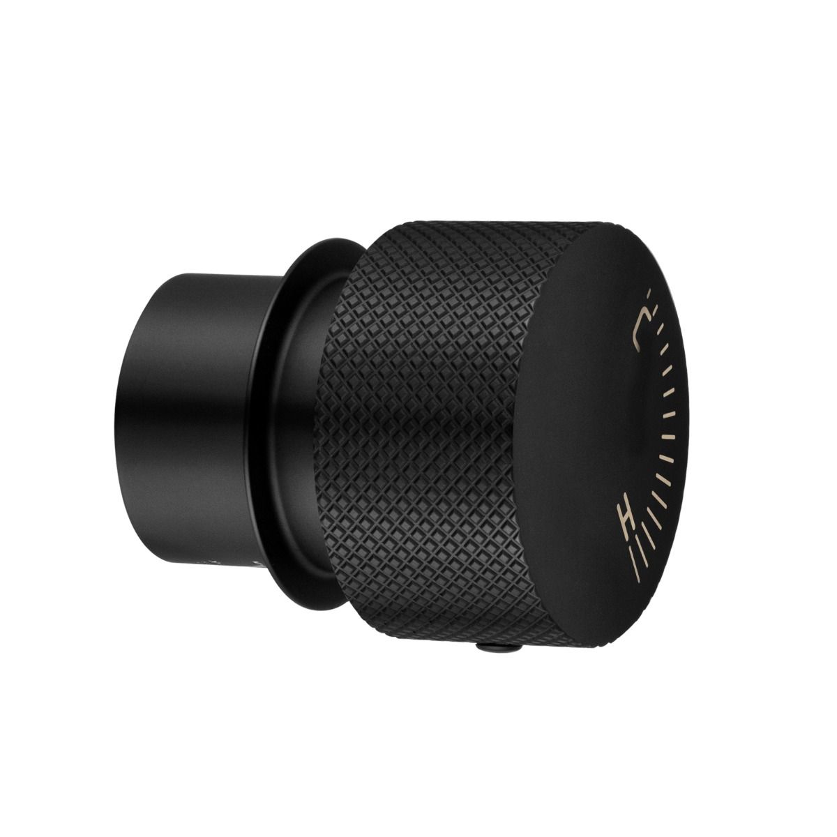 OX0169.HD Matte Black Round Wall Mounted Wall Mixer Handle