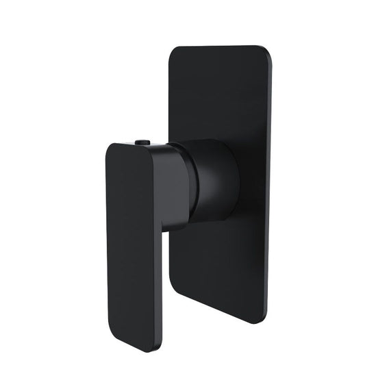 OX0226-2.ST IVANO Matte Black Square Wall Mounted Wall Mixer