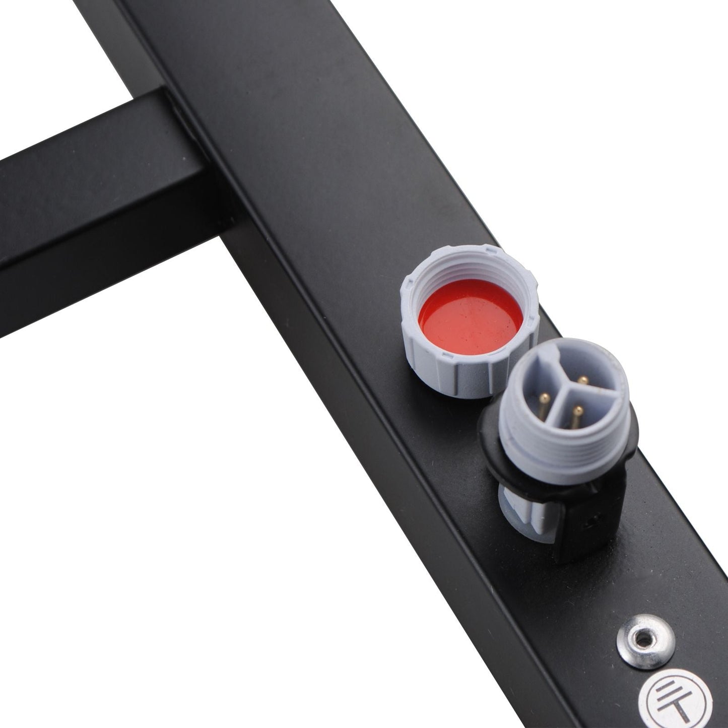 OX04.S.HTR OX Matte Black Wall Mounted Towel Warmer