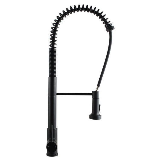 OX1017.KM Matte Black Above Counter Kitchen Mixer