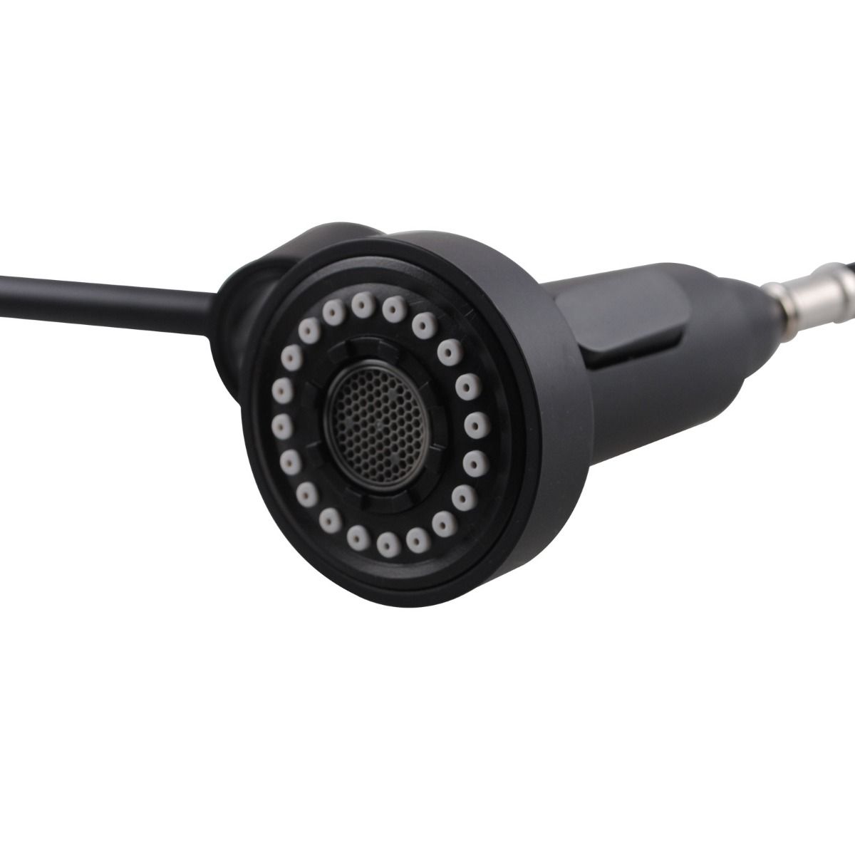 OX1017.KM Matte Black Above Counter Kitchen Mixer