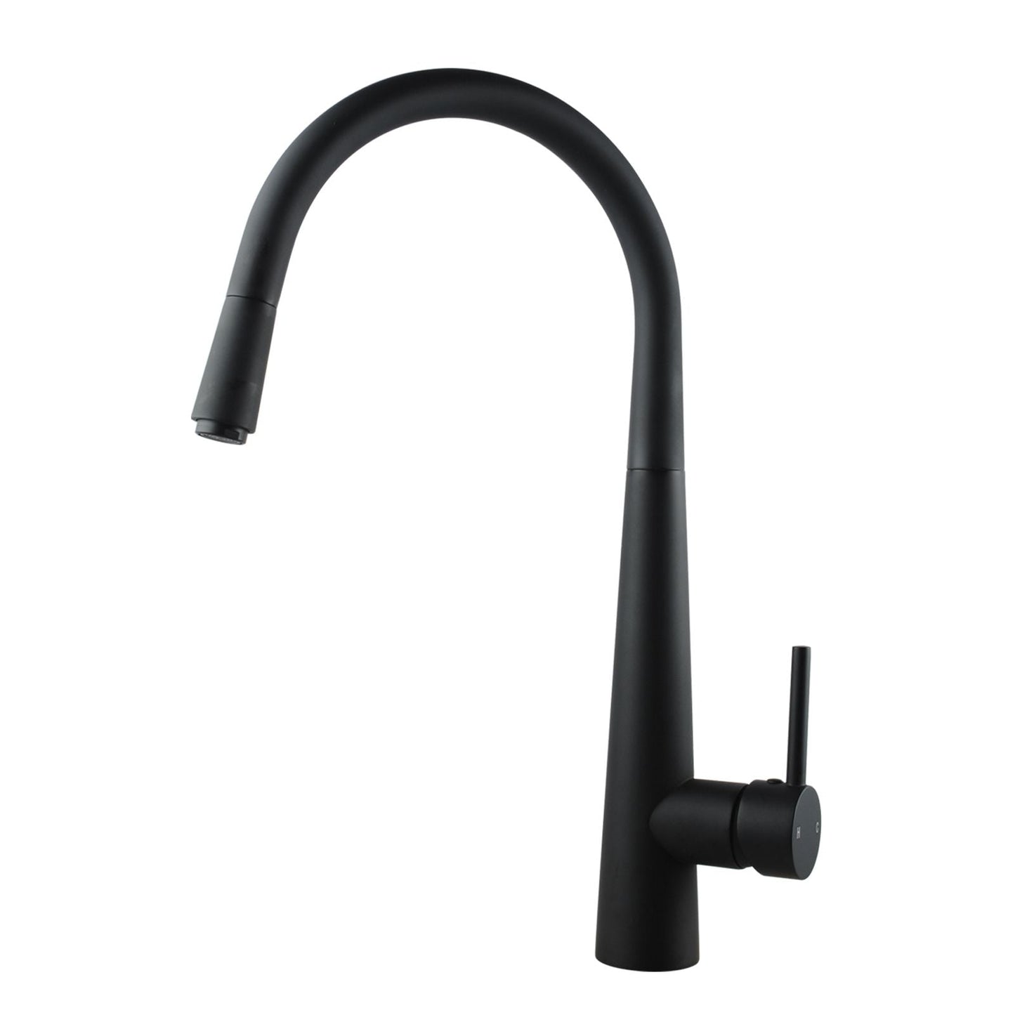OX1021.KM OX Matte Black Round Kitchen Mixer