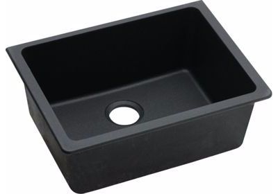 OX6347.KS Matte Black Rectangular Undermount Sink