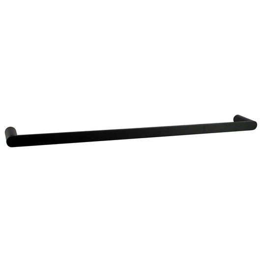OX6501.8.TR RUSHY Matte Black Wall Mounted Towel Rail