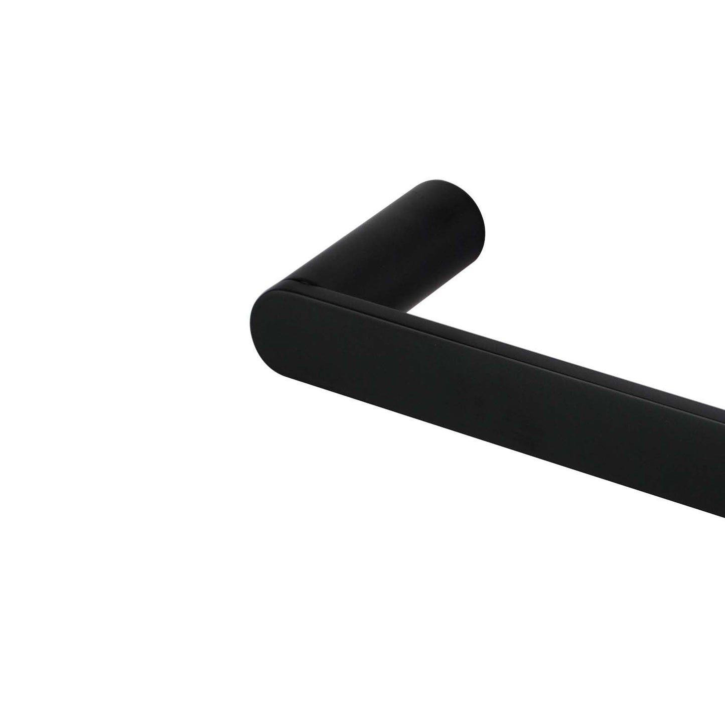 OX6501.TR Brushed Black Wall Mounted Towel Rail