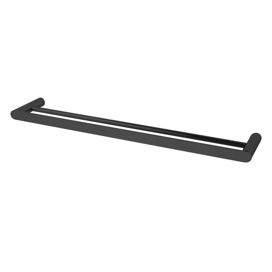 OX6502.TR RUSHY Matte Black Wall Mounted Towel Rail
