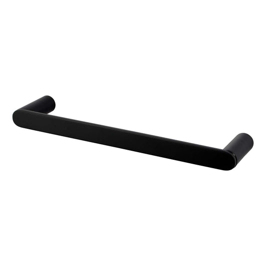 OX6503.TR Matte Black Round Wall Mounted Towel Ring