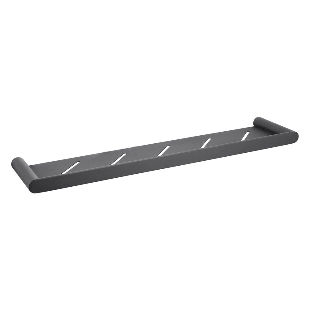 OX6514.TR RUSHY Brushed Black Wall Mounted Shelf