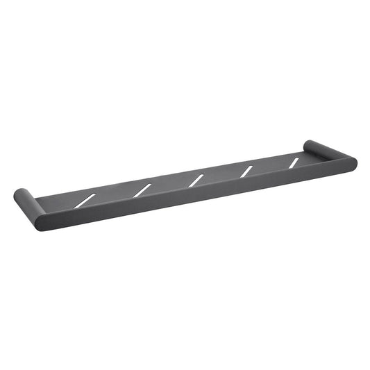 OX6514.TR RUSHY Brushed Black Wall Mounted Shelf