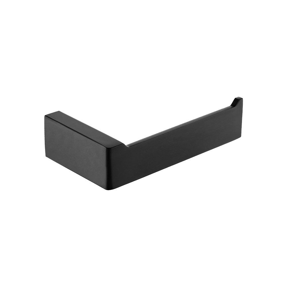OX7008.TR IVANO Matte Black Toilet Paper Holder