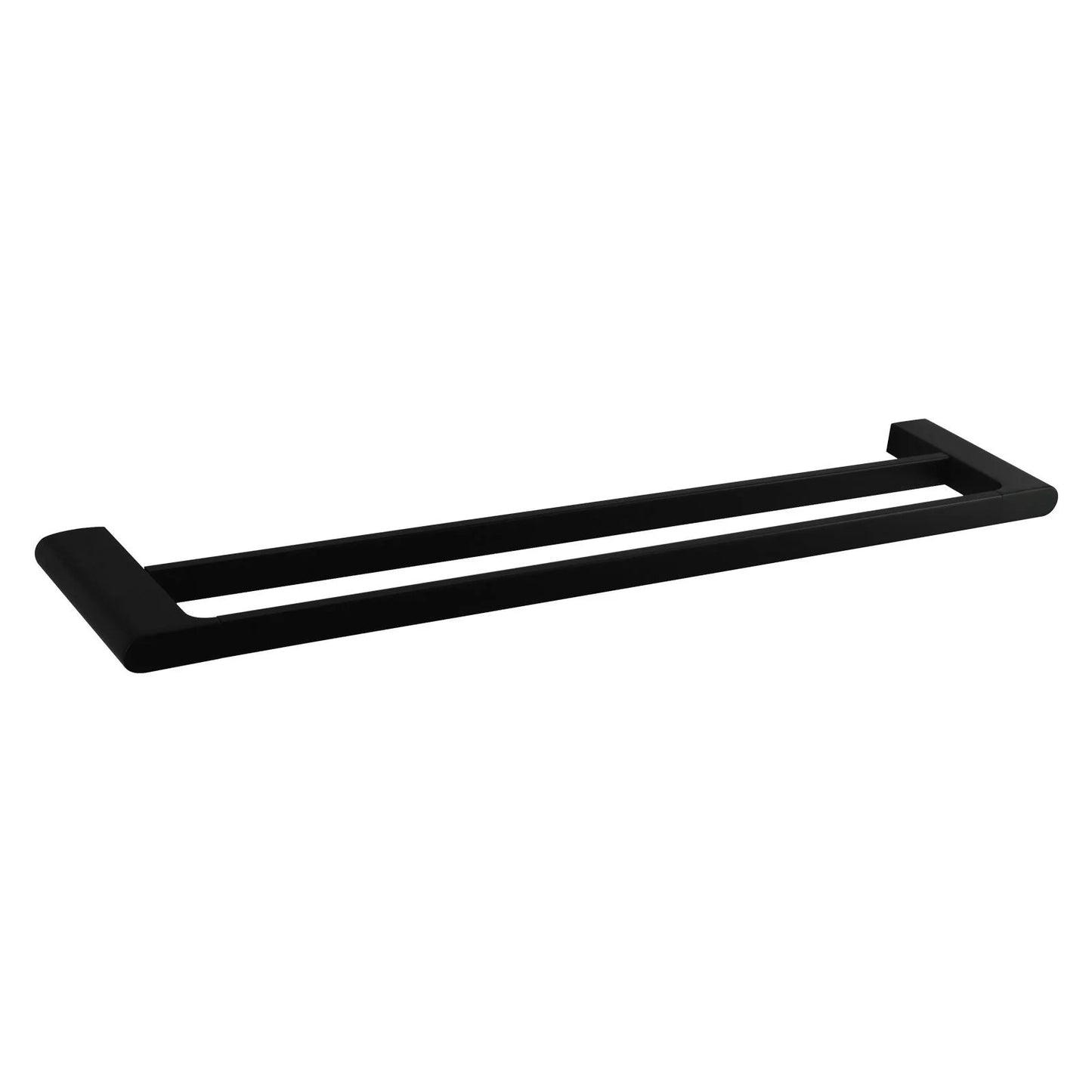 OX8002.8.TR Matte Black Wall Mounted Towel Rail