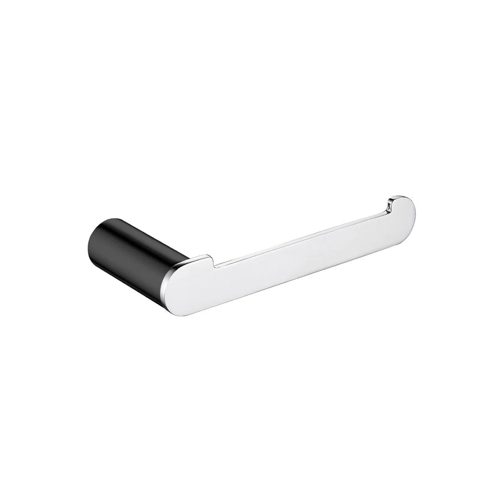 OXCH6513.TR Matte Black, Chrome Wall Mounted Toilet Paper Holder