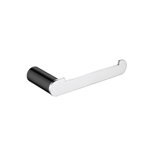 OXCH6513.TR Matte Black, Chrome Wall Mounted Toilet Paper Holder