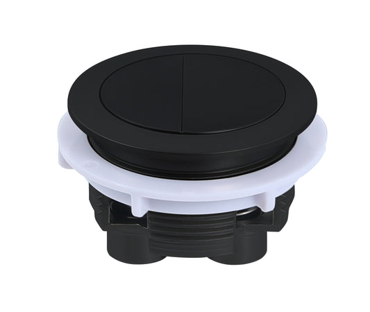 PB-RB Gloss Black Round Button