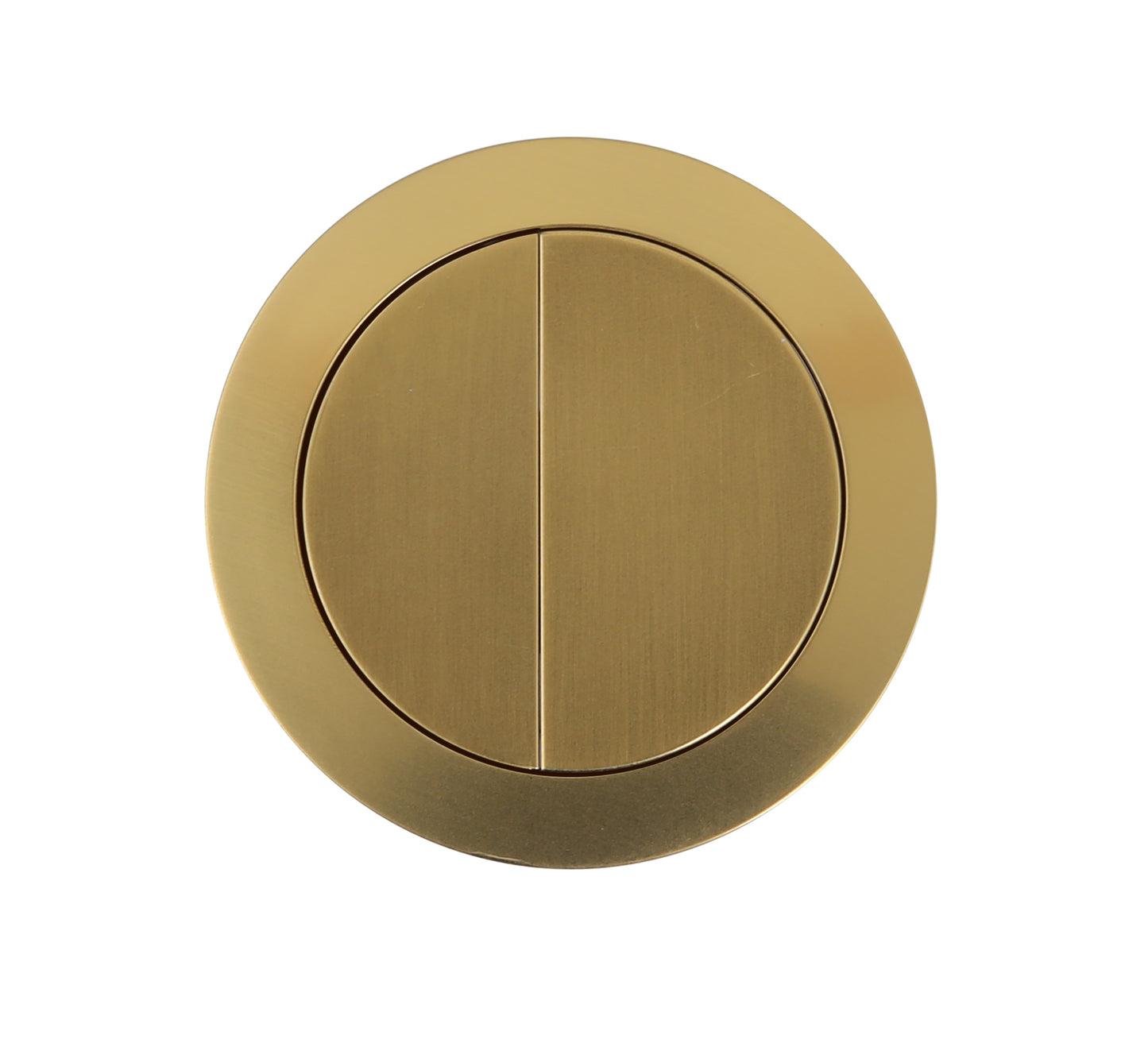 PB-RBG Brushed Yellow Gold Round Button