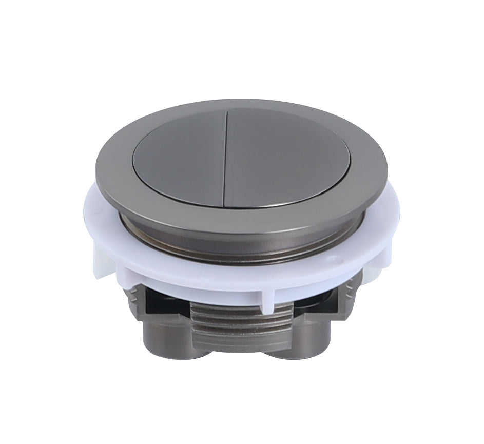 PB-RGM Gun Metal Gunmetal Round Press Button