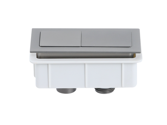 PB-SBN Brushed Nickel Nickel Square Press Button