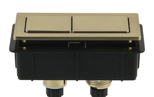 PB-SYG Yellow Gold Gold Square Button