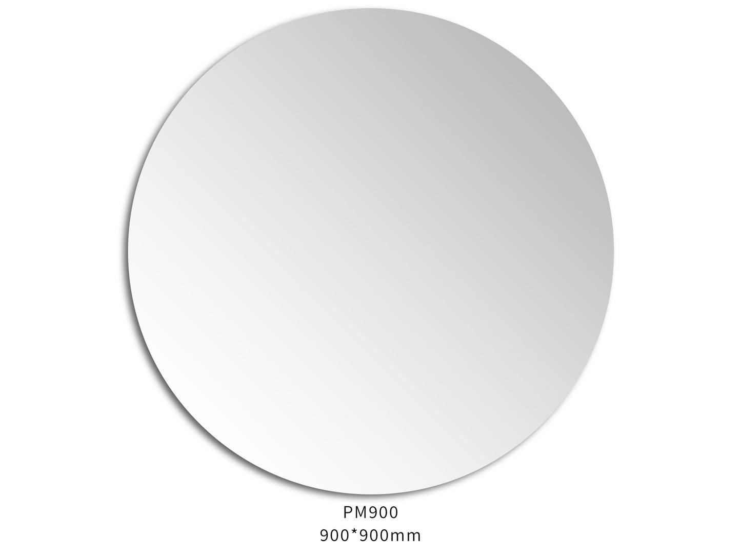 PM900 Luna Round Wall Mounted Mirror