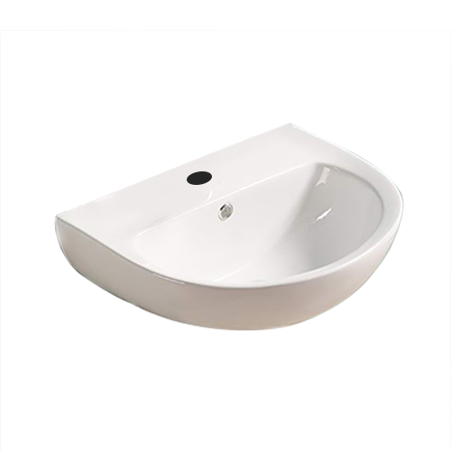 PW5443B Care Gloss White Wall hung Basin