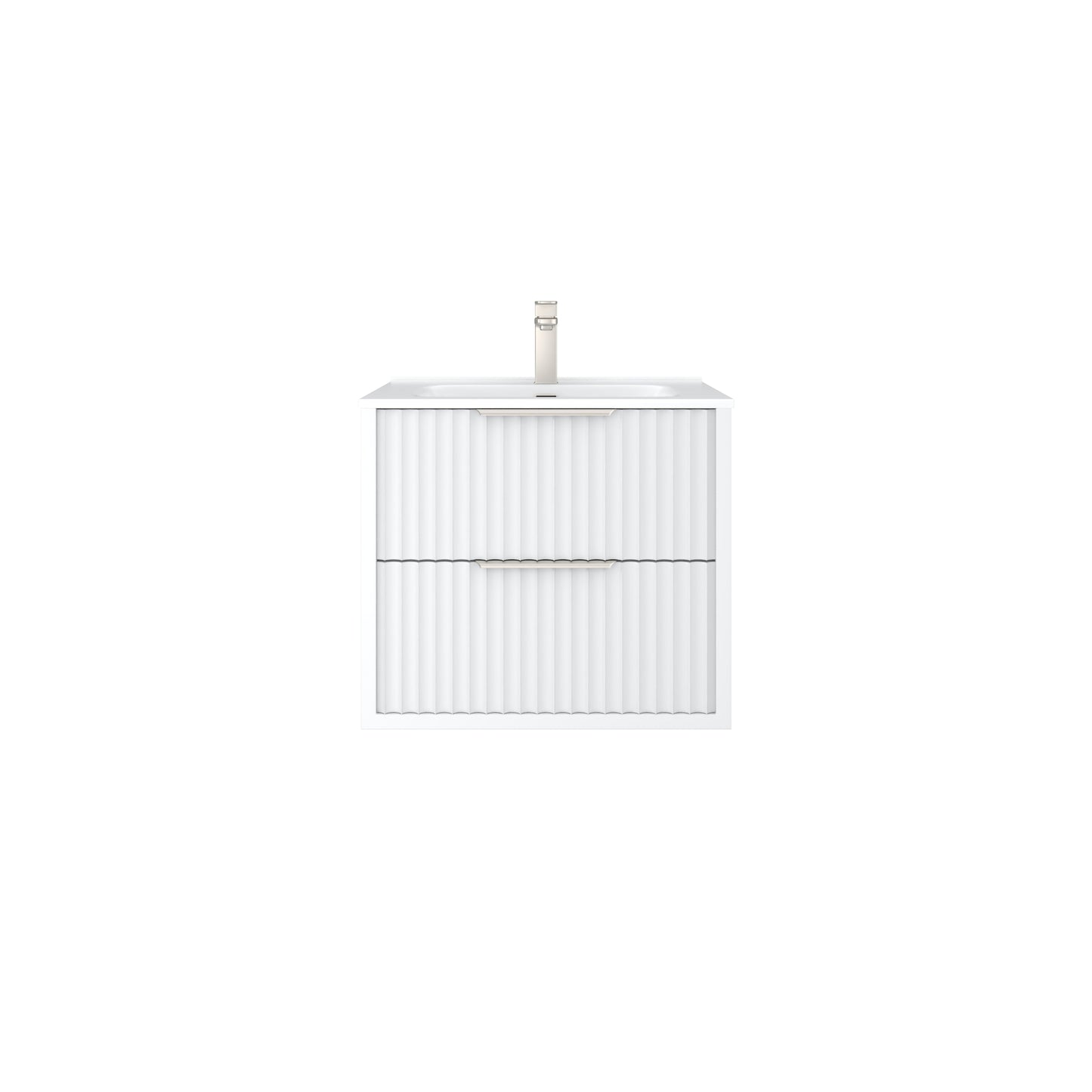 ROM64W-MW Rome Matte White Wall Mounted Cabinet