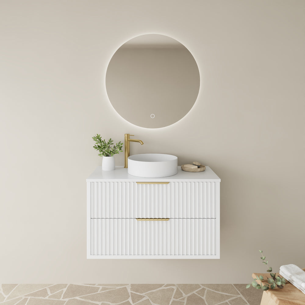 ROM94W-MW Rome Matte White Wall hung Cabinet