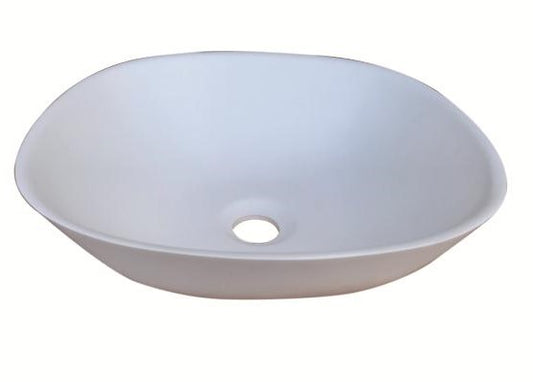 STB3636 White Square Above Counter Basin