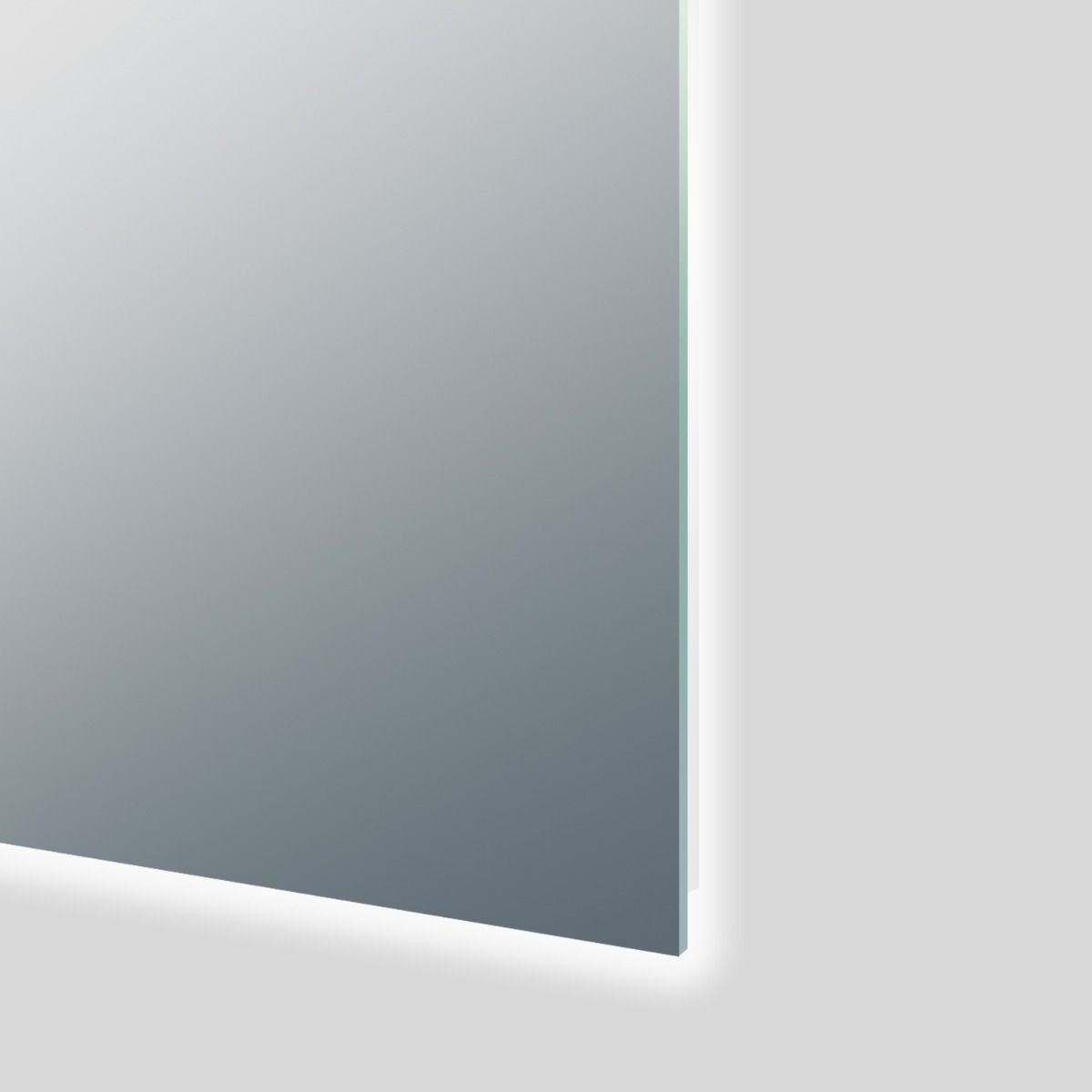 T-AR9060AM Uni-Arch Anodised Silver Arched Mirror
