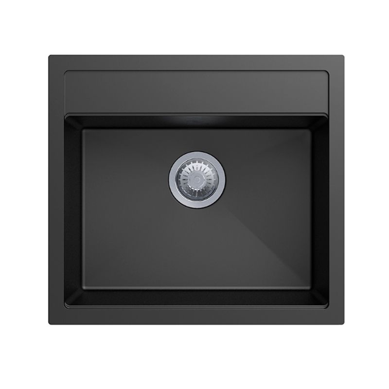 TWM-560FE Waltz Matte Black Top/Undermount/Flush mount Sink