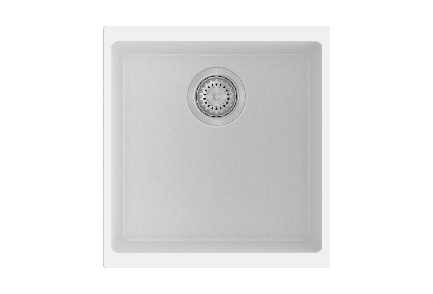 TWM-EN100MW Enigma Matte Black Rectangular Top/Undermount/Flush mount Sink