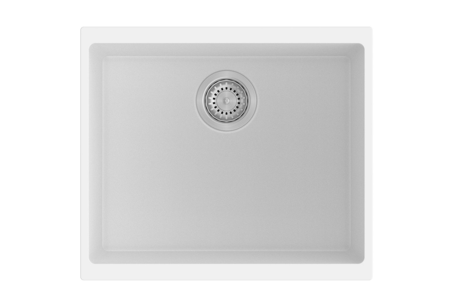 TWM-EN100S Enigma Matte Black Rectangular Top/Undermount/Flush mount Sink