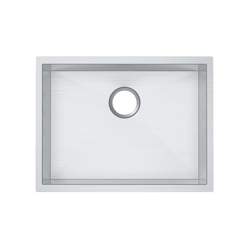 TWM10 Brushed Silver Top/Undermount Sink