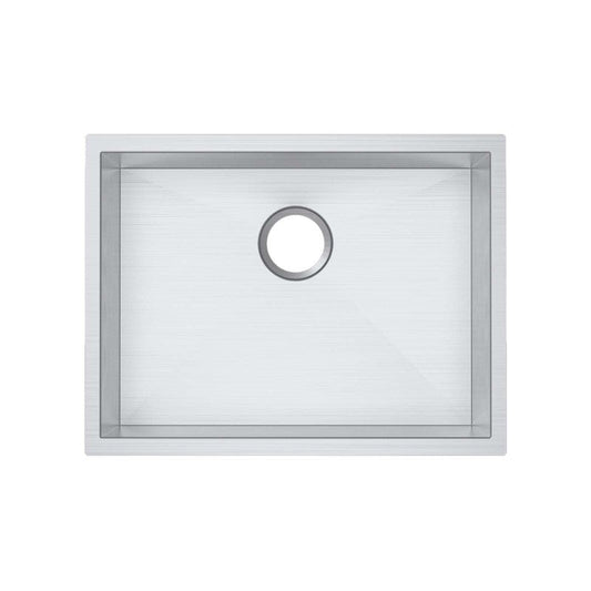 TWM10 Brushed Silver Top/Undermount Sink