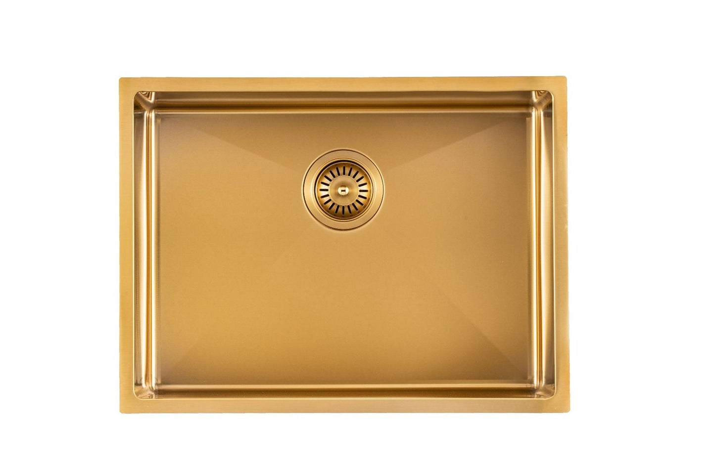 TWM10G Brushed Silver Rectangular Top/Undermount/Flush mount Sink